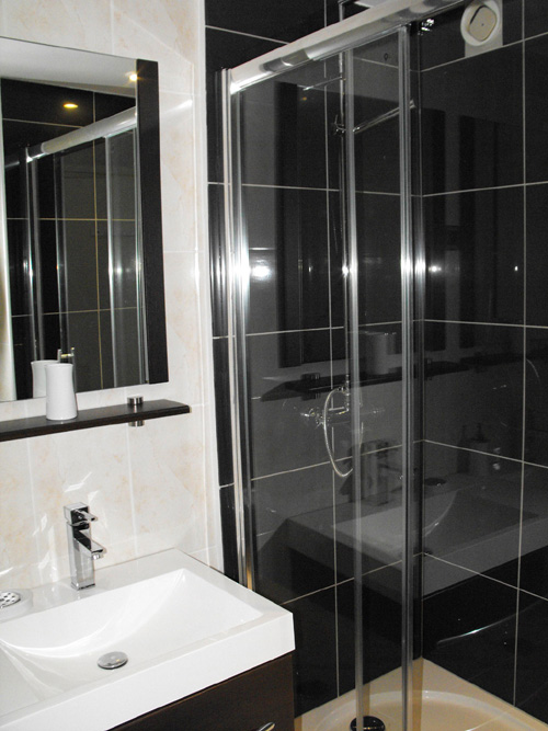 Photo salle de bain douche appart meditérannée